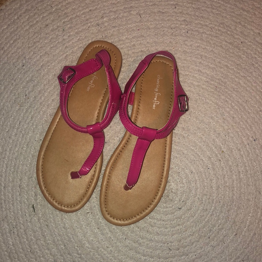 Pink sandals